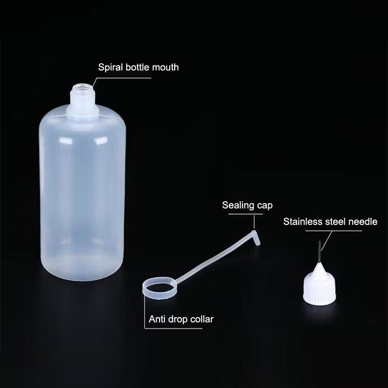 5/10/20/30/50/100 мл многоразовый аппликатор для клея пластиковая бутылка для инъекций эфирного масла флакон для пигмента
