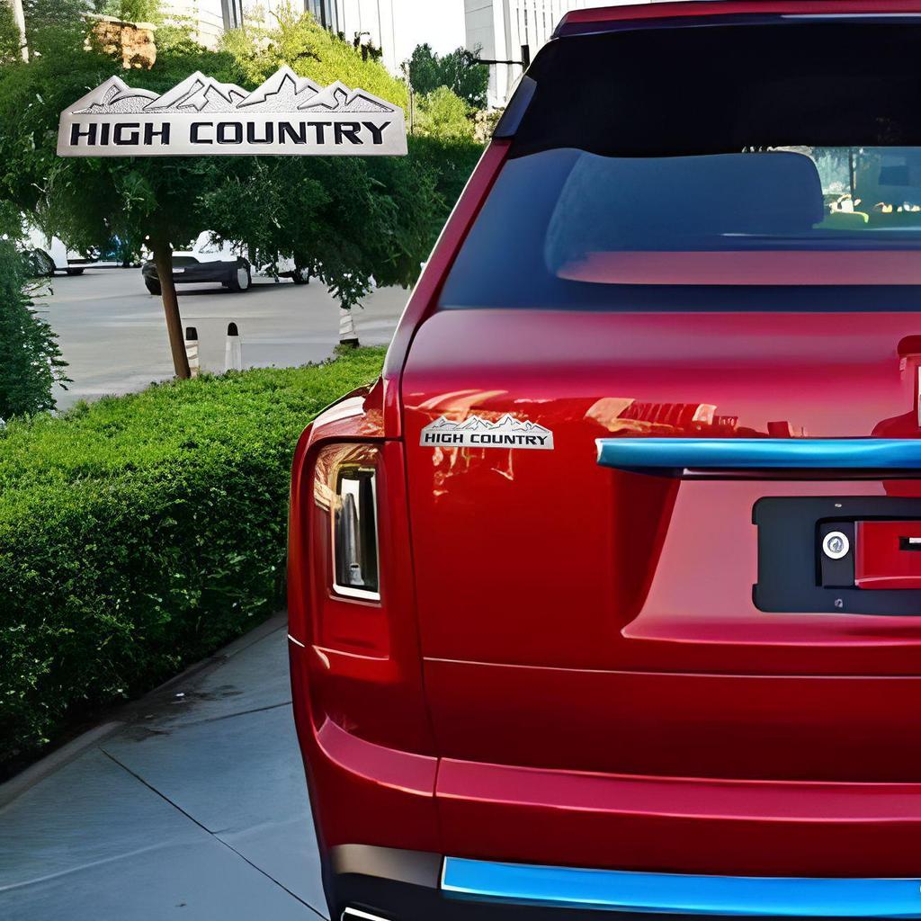 Горная наклейка на автомобиль High Country для моделей Chevy, Jeep, Dodge и Ford