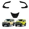 Накладка на рулевую панель EopTatoo для нового Jimny Nomad JC74, Jimny Sierra и Jimny с настраиваемым интерьером (Фортепианный черный) (5-дверный), JB74, JB64. Детали.