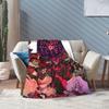 H-Hazbins H-Hotels vox 2 Cartoon Anime Blanket Multi-size Soft Fuzzy Plush  Throw Blankets for Sofa Couch and Bed