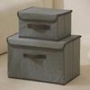 Foldable Dustproof Clothing Storage Box with Lid - Multifunctional Organizer for Clothes and Pants