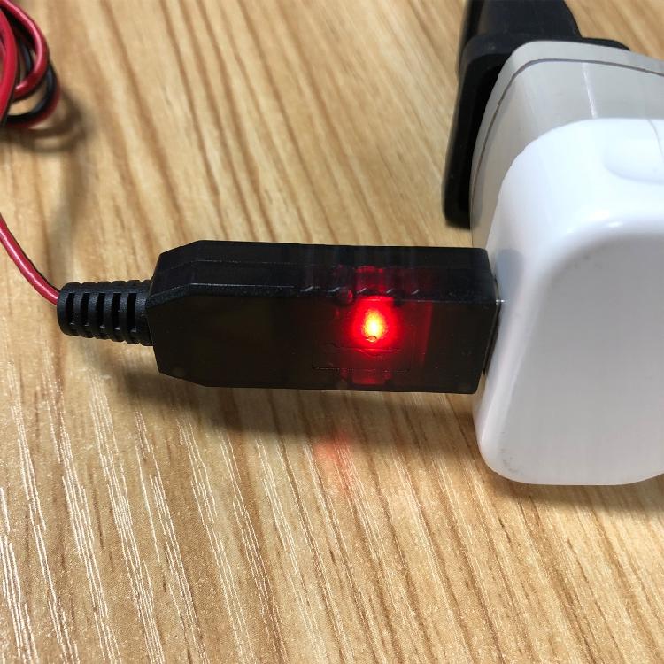 Зарядный кабель PH2.0 2-контактный для перезаряжаемой батареи 3,7 В, USB-шнур 1 м
