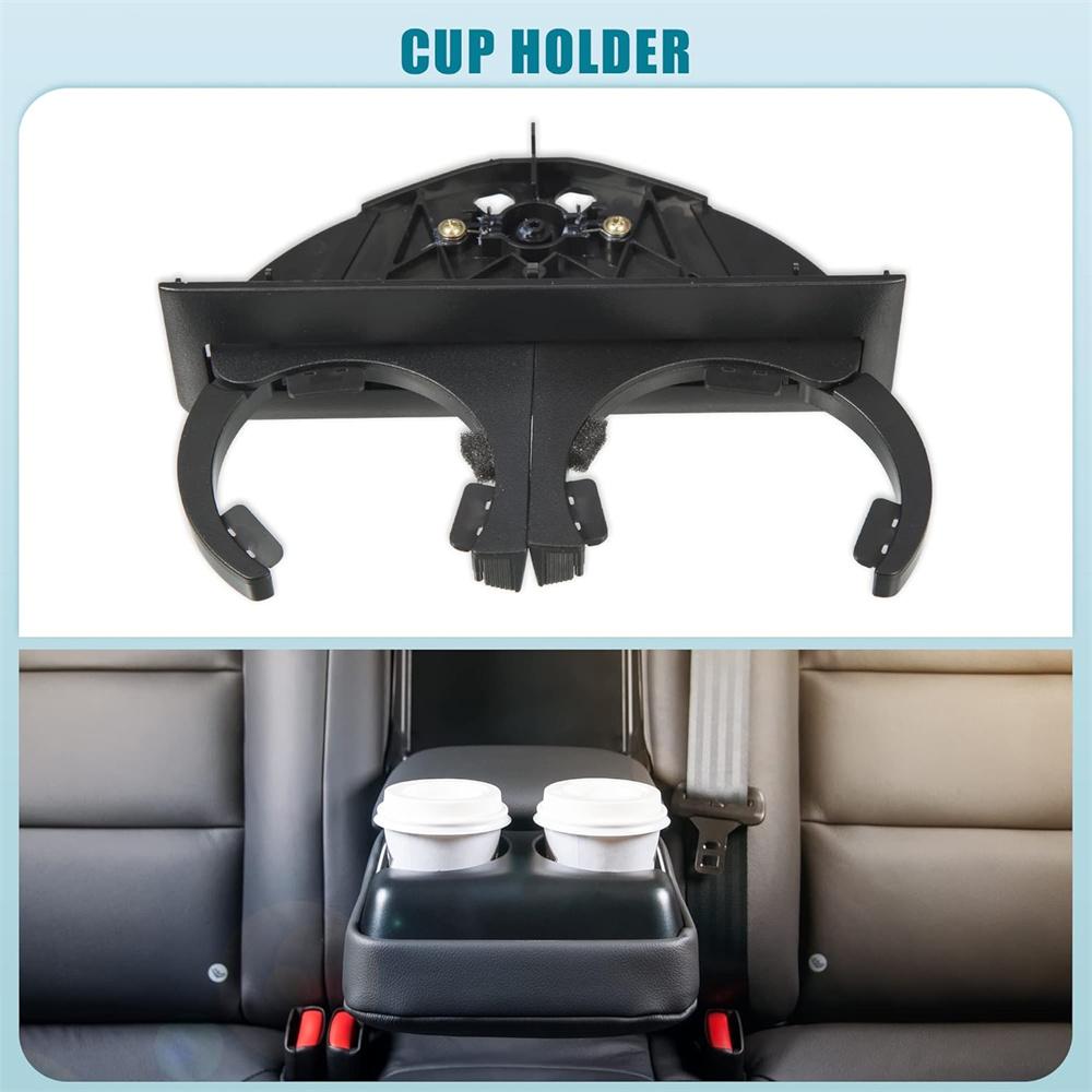 51168184520 Rear Row Cup Holder Insert For BMW E39 5-series 1997 1998 1999-2003