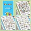32 Pages Interactive Coloring Search Book for Children - Look, Find & Color 1000+ Graphics, Educational Puzzle Fun