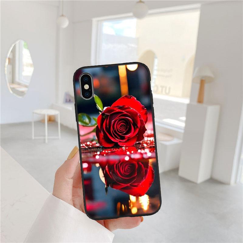 Красивый чехол для телефона с цветами роз для Motorola Moto Edge Plus G54 E14 G04S G45 G54 G64S30 S50 X30 X40 X50 Ultra Pro Power