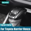 Для Toyota Harrier Venza XU80 2024 Гибрид ABS Накладка-стикер на ручку переключения передач автомобиля Нескользящий чехол