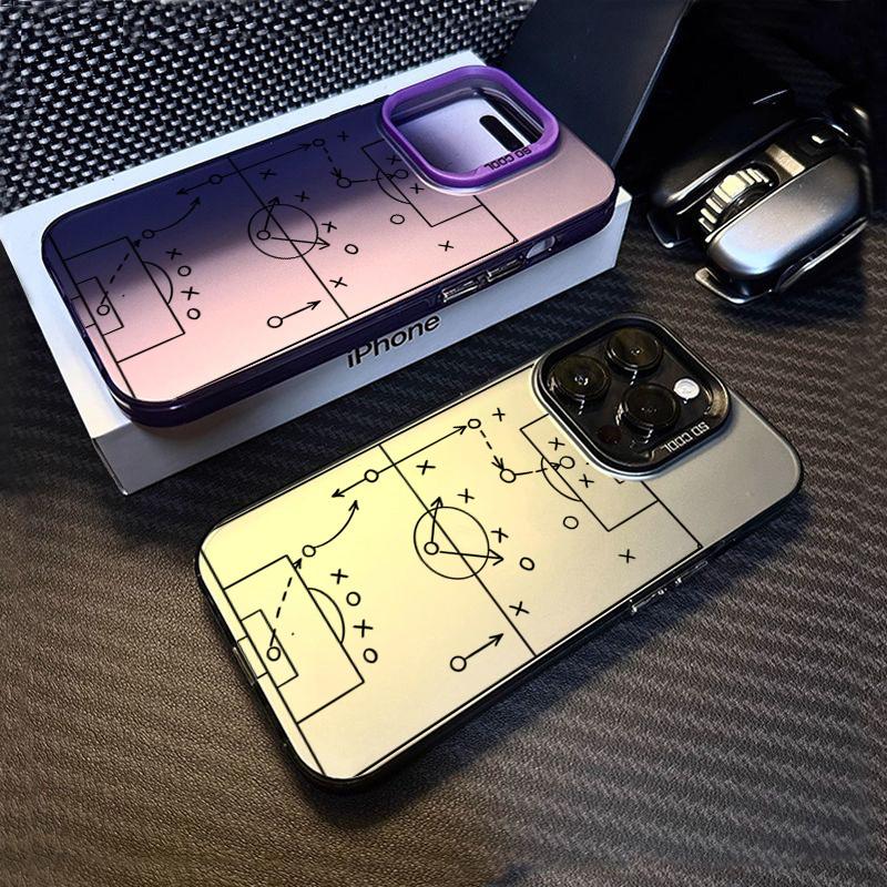 Football Tactics Board Phone Case for Redmi Note 14 13 12 Pro Plus 5G 12S 11S 10S 11 10 Redmi 12 13 13C 14C Matte Cover