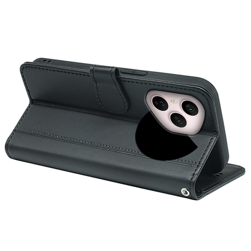 For Honor 400 Pro 5G (Global) Wallet Case Magnetic Snap Leather Phone Cover with Strap