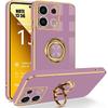 Case - E.F.CONNECTION - For Xiaomi Redmi Note 13 5G - Purple - Shockproof Protection - Rotating Stand