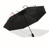 Pink Cinnamoroll Cartoon Cartoon Umbrella, Portable 3-Fold Compact Umbrella, Suitable for Camping, Hiking and Travel, Ideal Easter Birthday Gift for F