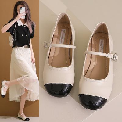 Осенний ветер Серебряные туфли Мэри Джейн Женские летние туфли-лодочки Туфли Туфли Маленькие серебристые туфли Сандалии на плоской подошве