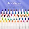 Набор акриловых маркеров 18-84 цвета Многоцелевая кисть-ручка для ткани, росписи камней, керамики, стекла, холста, для изготовления открыток своими руками, художественные принадлежности