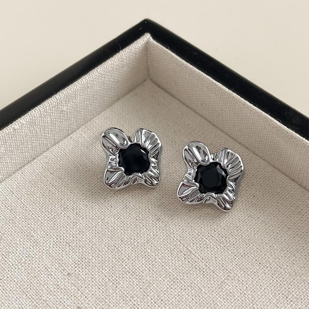 Ретро и модные женские серьги, квадратные серьги-капли масла, элитное чувство, модный темперамент, аксессуары для ушей