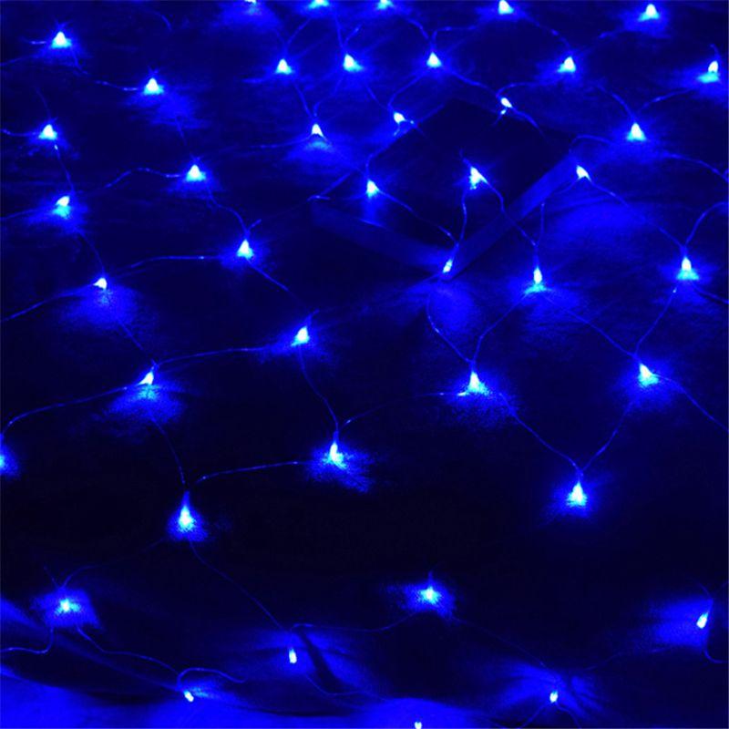 Яркая сетка из светодиодных гирлянд 3м х 2м, 200 светодиодов для праздничных торжеств