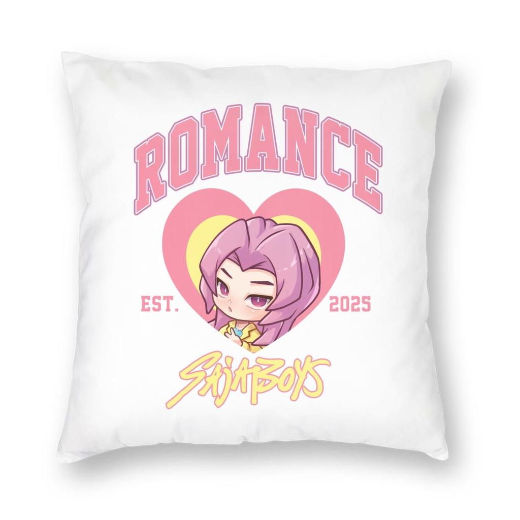 Kpop Охотники на демонов Saja Boys Наволочка Принт Полиэстер Наволочка-подушка Подарок Наволочка для подушки Домашний Квадратный 40X40 см