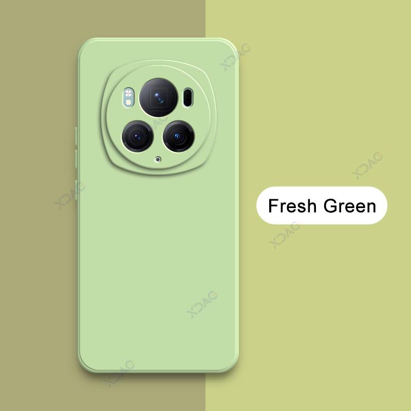 Square Liquid Silicone Phone Cases for Honor Magic 6 Pro Ultimate 5G Global Soft Camera Protective Back Cover Magic6 6Pro Shell