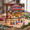 Christmas Party Favors Stocking Stuffers Advent Calendar with 24Pcs Squeeze Dumplings, Soft Sensory Fidget Portable Stress Relief Toys for Travel