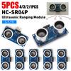 1-5PCS HC-SR04P HC-SR04 Ultrasonic Ranging Module Ranging Sensor Module 3-5.5V Wide Voltage Performance Is Stronger