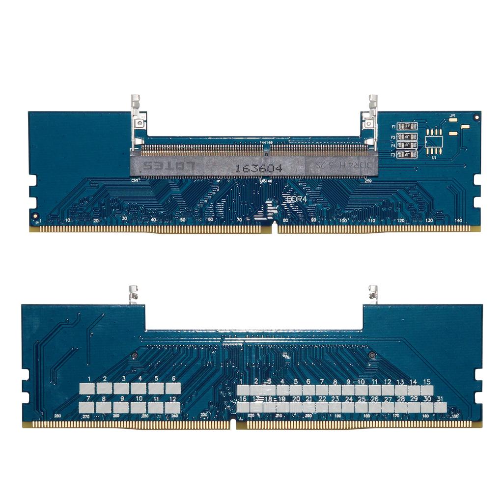 1-5 шт. Адаптер памяти RAM DDR4 с SO-DIMM на PC DIMM для ноутбука, игровой ноутбук, разъем для оперативной памяти, карта памяти