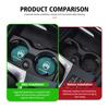 2pcs Car Coaster Anti-slip Mat Sheepskin Water Cup Holder Pad For Citroen C5 C1 C2 C6 C4L DS3 DS4 DS5 C-Elysee Grand Berlingo
