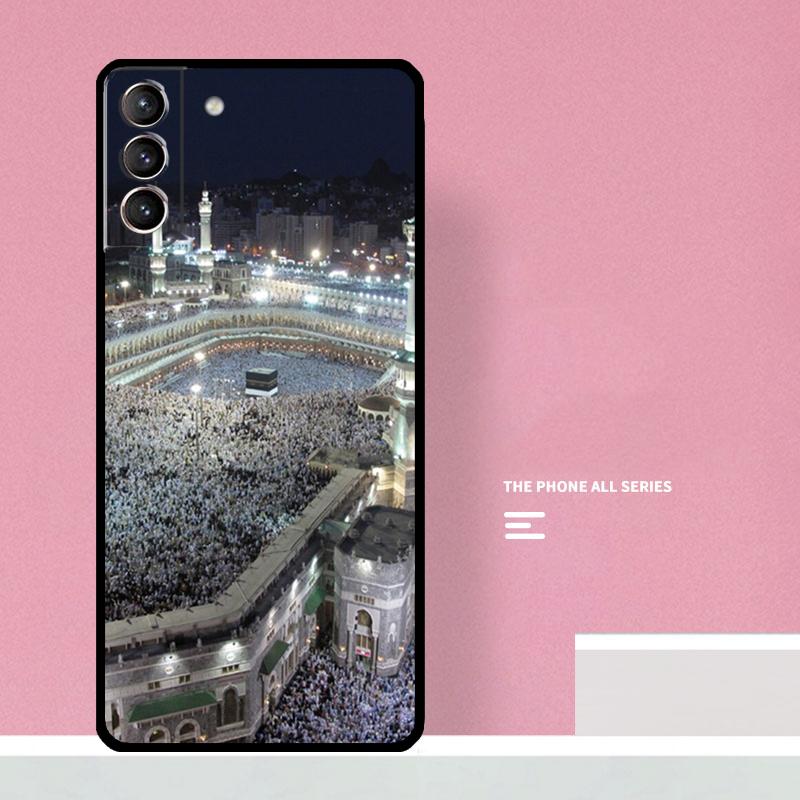 Чехол для телефона с изображением мусульманских паломников в Мекке Для Samsung Galaxy S25 S26 Ultra S20 S21 S22 S23 S24 Plus S10 S25 FE Чехол Coque