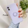 With Ring Holder Phone Case for Samsung Galaxy S24 Ultra S23 S22 S21 Plus A13 A52 A53 A54 TPU Soft Back Cover