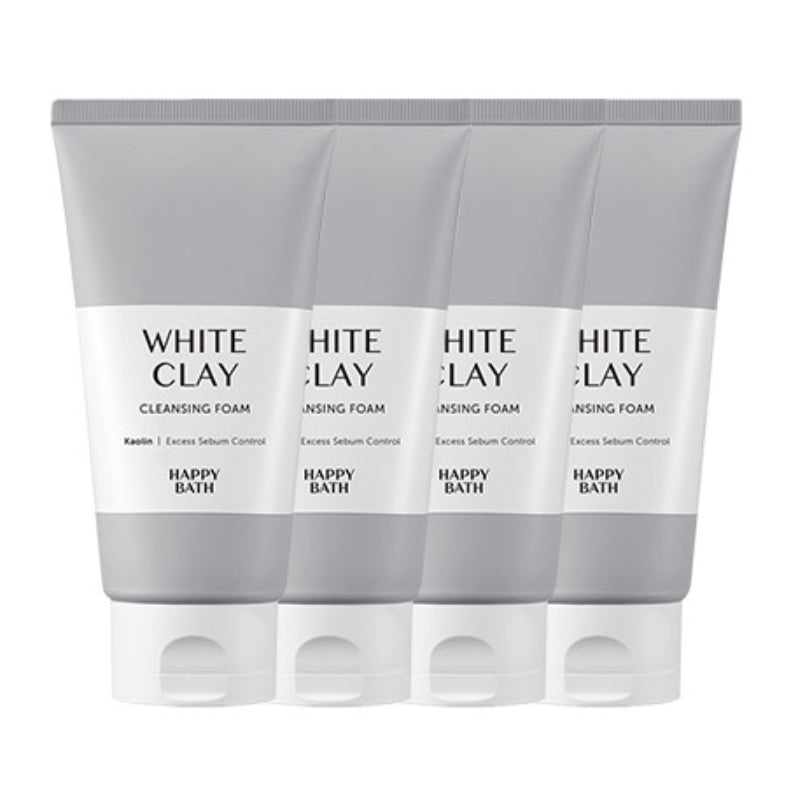 Happy Bath Whiteclay Pore Cleansing Foam 150g 1Pc/2Pcs/3Pcs/4Pcs