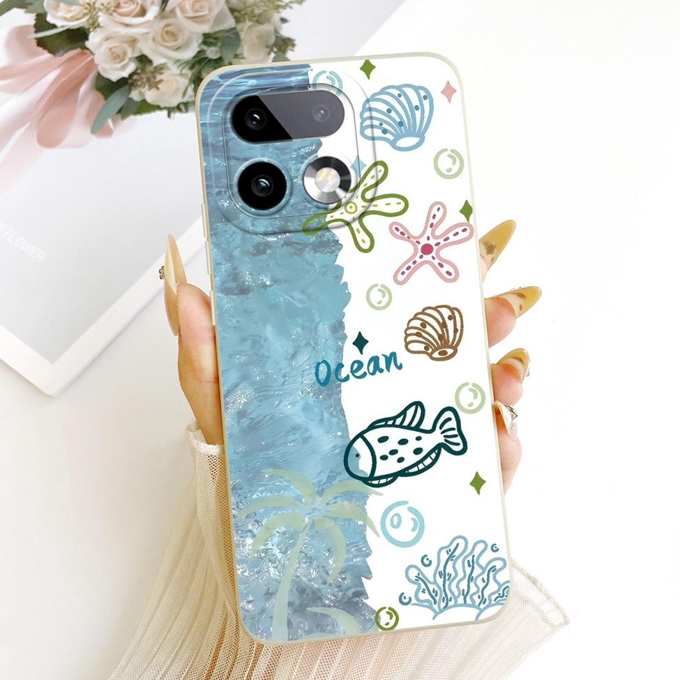 For Realme RMX5121 RMX5120 Case For Realme 16 Pro Cover Cute Kawaii Luxury Fashion Painted Silicone Casing For Real me 16 Pro