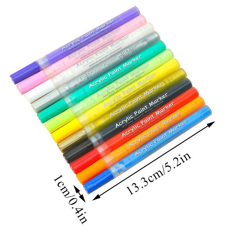 Nail Art Graffiti Pen UV Gel Polish Waterproof Drawing Painting Liner Bru ~ *