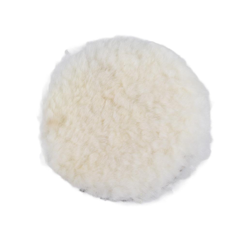 Natural Wool Car Polisher Buffer Hook Loop Back Hook and Loop Backing  Car  Boat  Floors