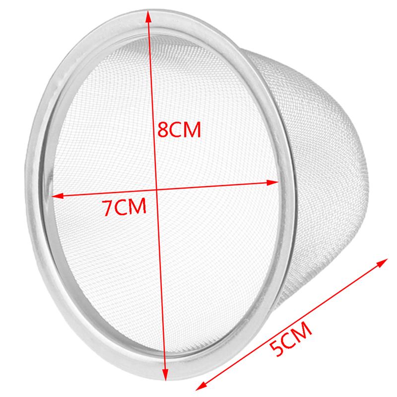 Reusable Stainless Steel Mesh Tea Infuser Strainer Teapot Tea Leaf Spice Filter