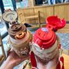 Double Drink Thermos Cup with Straw Direct Drink Cup Cover Cute Straw Cup Student Portable Water Cup