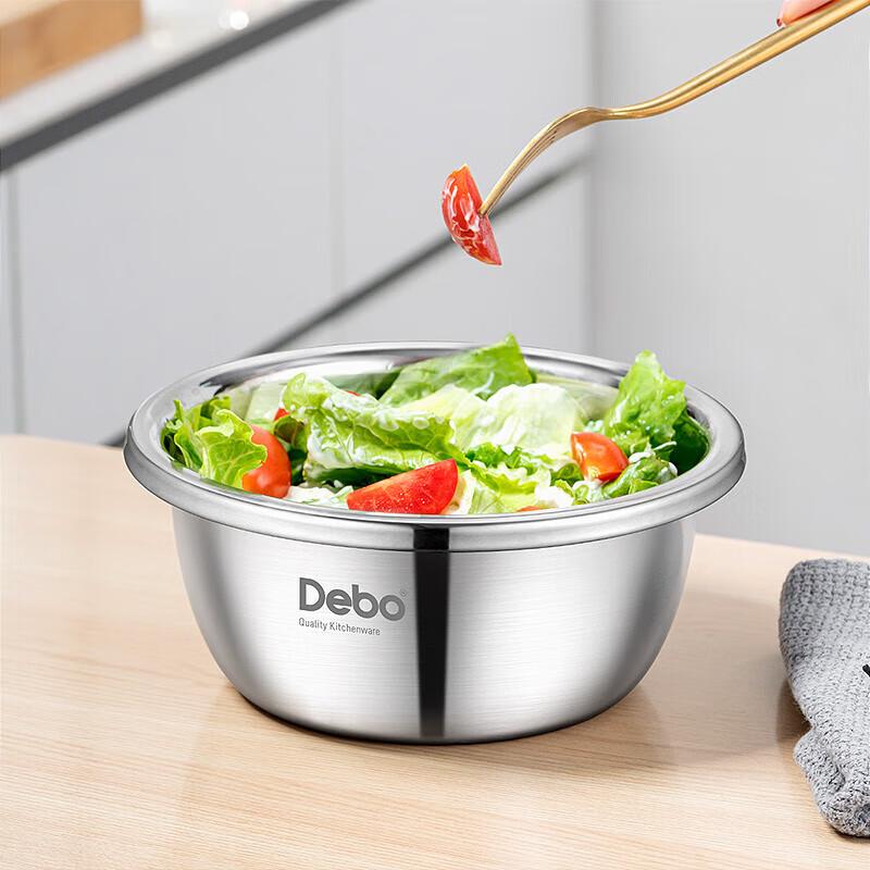 Debo Laurent Stainless Steel Mixing Bowl Set (2-Piece)