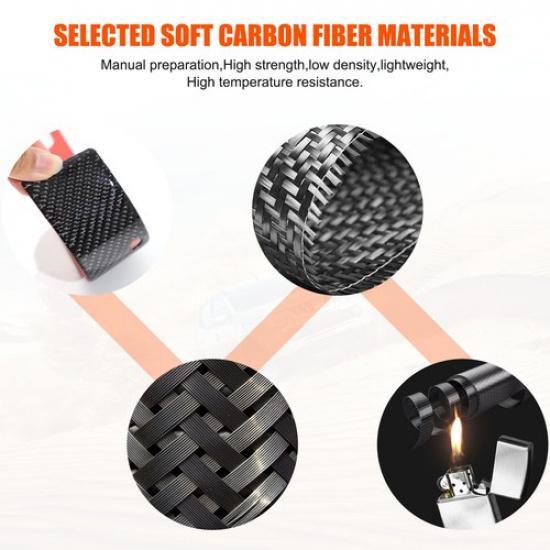 Отделка нижней части приборной панели со стороны пассажира из углеродного волокна для BMW 5 серии G60 i5 24+