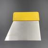 Yellow Stainless Steel Car Squeegee Vinyl Film Sticker Wrapping Tool Install Squeegee Scraper Vehicles Decal Tools