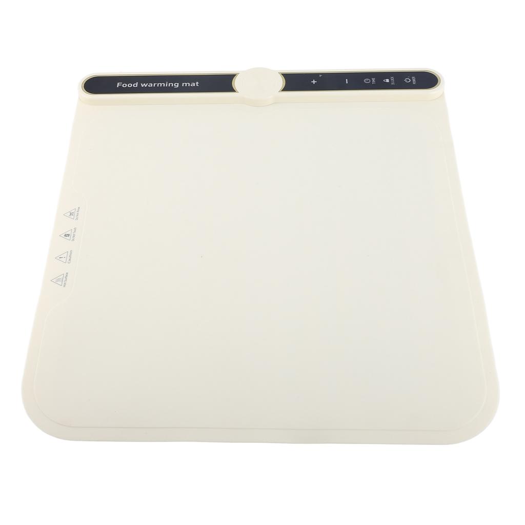 330W 6 Timer 9 Temperature Levels Portable Food Warming Mat Rolled Storage Silicone Electric Food