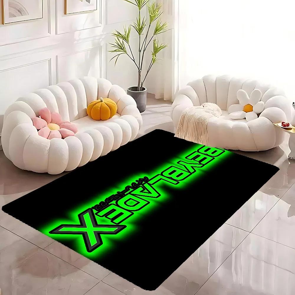  B-Beyblade X Logo Room Mats INS Style Soft Bedroom Floor House Laundry Room Mat Anti-skid Household Carpets