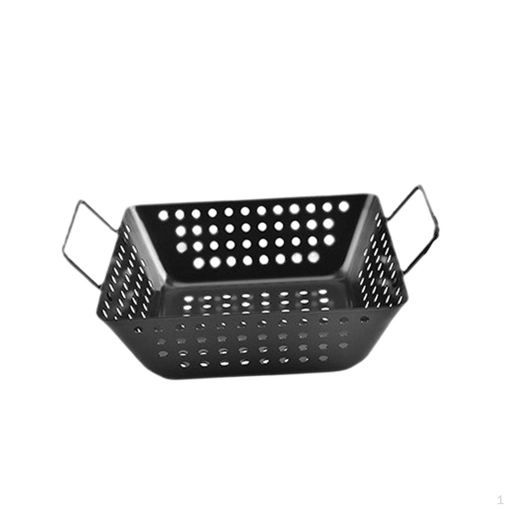 , Grill Basket, Practical with Handles, Bakeware, Tray for Restaurant Kitchen, Roasting At