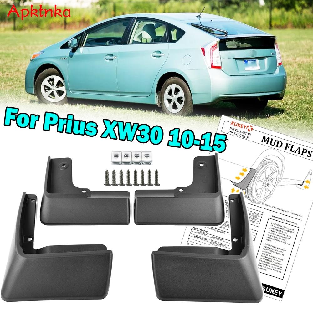 Комплект Apktnka, брызговики для Toyota Prius XW30 2010-2015, брызговики, брызговики, грязное крыло, переднее и заднее 2011 2012