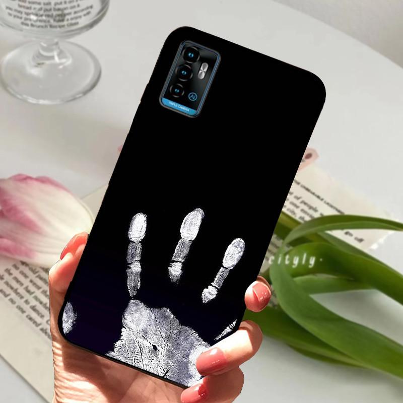 Case For ZTE A71 Coque A 71 Marble TPU Soft Silicone Funda Phone Case For ZTE Blade A71 a71 Shockproof Animals Cover Capa Bumper