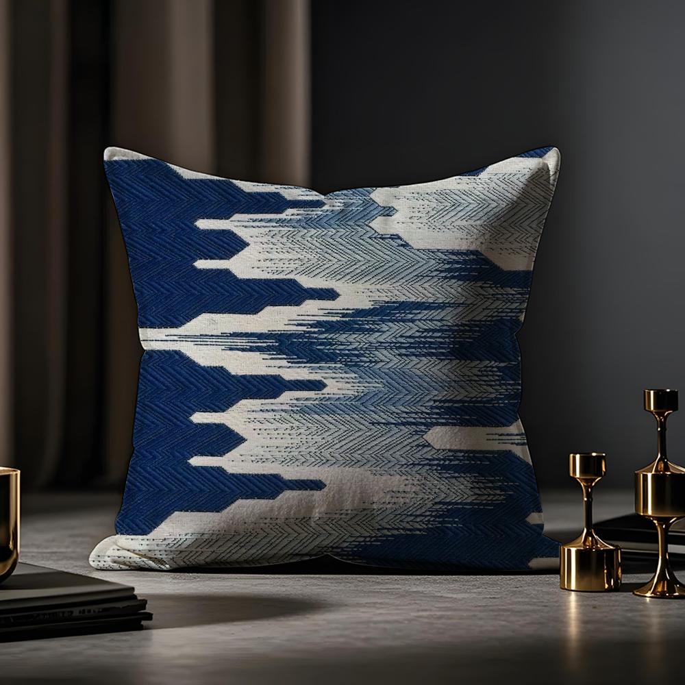 Чехол для подушки с принтом, противопылевой, наволочка, невидимая молния, шелковистый короткий плюш, чехол для диванной подушки