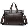 Fashion Men's Cowhide Business Briefcase Shoulder Bag Male Messenger Large-capacity Computer Bag
