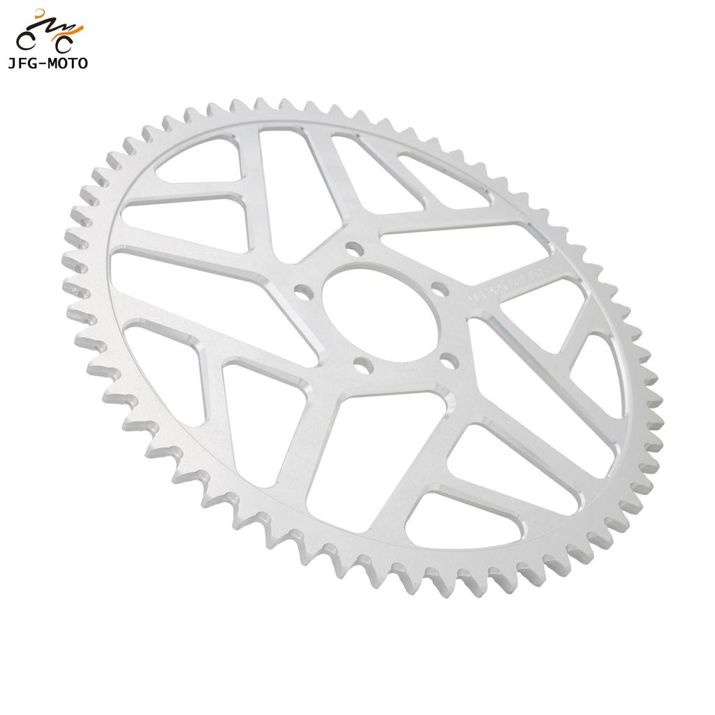 Motorcycle Chain Sprocket Aluminum For Talaria Sting Electric Dirt Bike 58T 62T For Surron Segway Light Bee S X 160 260X160 X260