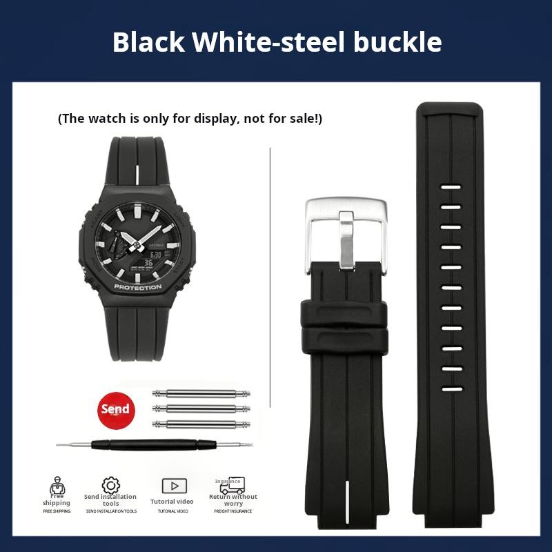 Силиконовый браслет Для Casio G-SHOCK GA-2100 Силиконовый ремешок GA2100 GA2110 GA-B2100 DW5600 GM5600 Модифицированный мужской резиновый ремешок для часов