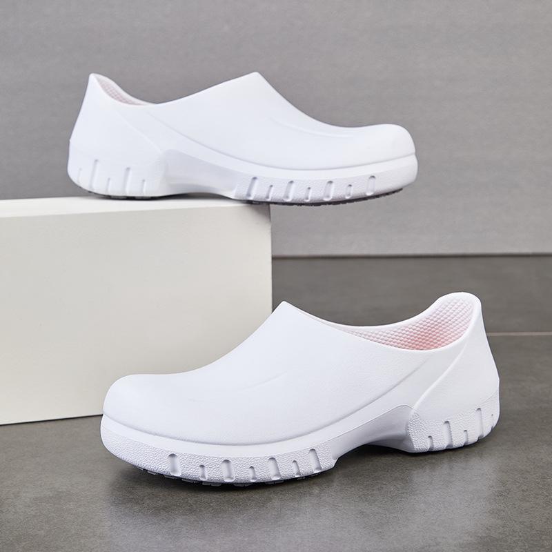 Нескользящая, водонепроницаемая, легкая поварская обувь с толстой подошвой, идеально подходящая для ресторанов