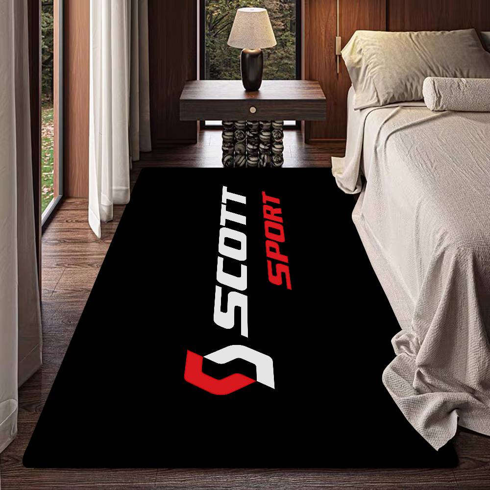 Scott Bike Floor Mat Non-Slip Laundry Room Mat Laundry Decor Balcony Child Living Room Household Carpets