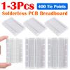 1-3 шт. точек соединения мини универсальная тестовая макетная плата DIY хлеб сращиваемая беспаечная печатная плата для тестовой печатной платы шины