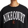 Nike Письмо Мягкий Удобный Универсальный Свитшот с Круглым Вырезом и Длинным Рукавом Женский свитшот Черный HQ0352010