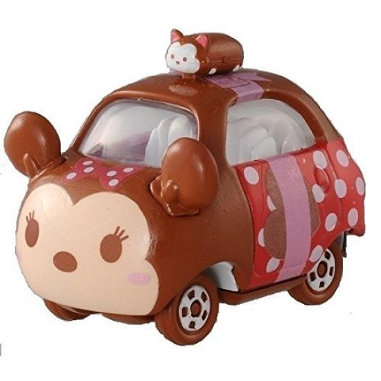 Takara Tomy Tomica Эксклюзив Disney Motors Tsum Tsum День Минни Маус Tsum Верх TOMY 7-Eleven День Святого Валентина (Неоткрытый, Купленный)()