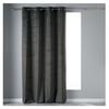 Rideau - Velvetina - Anthracite - 140 X 240 Cm - 100% Polyester - Œillets